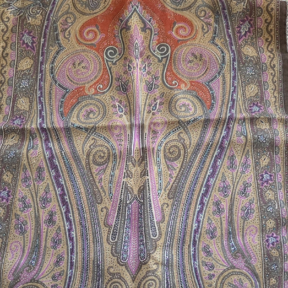 Etro Multicolor Paisley Scarf - Picture 5 of 7